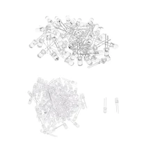 150 шт. 5 мм Ультра яркий светильник светодиодный светильник: 50 шт. лампа 150000MCD желтый и 100 шт. круглый красный светильник