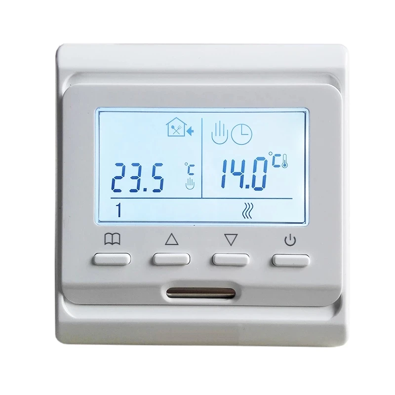 Best Price 220v Colorful Lcd Screen Programmable Temperature Controller Electric  Underfloor Heating Room Thermostat - Floor Heating Systems u0026 Parts -  AliExpress