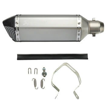 

Universal 51mm Exhaust Pipe Modify Motorcycle Akrapovic Muffler Moto Accessories for tmax 530 lc 135 y15zr f310 r6 r1 gsxr600