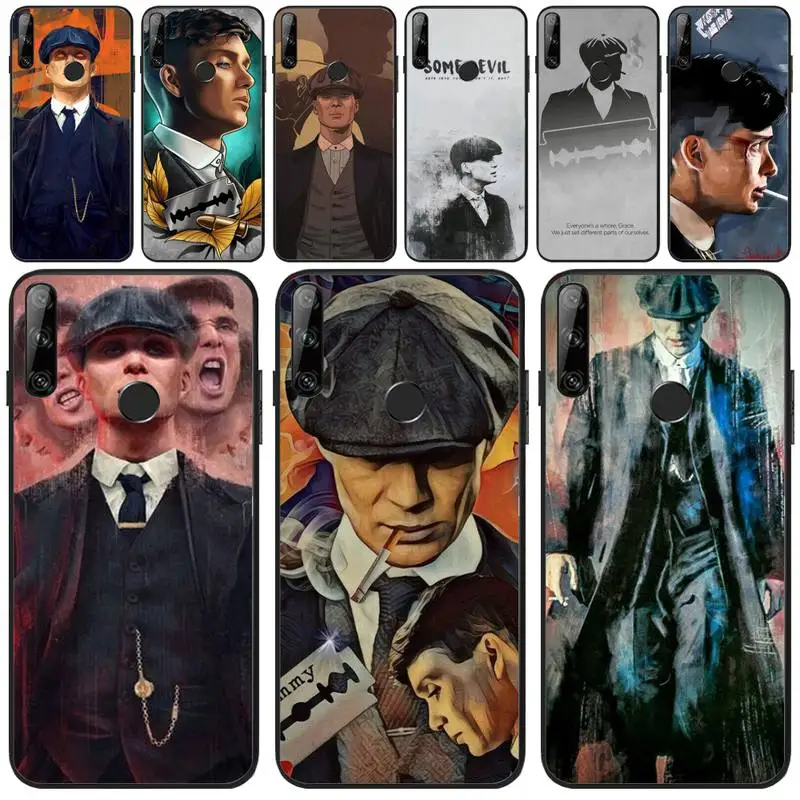 Peaky Blinders Thomas Shelby Soft Silicone Black Phone Case For Huawei Y5 Y6 Y7 Y9 Prime Pro II 2019 2018 | Мобильные телефоны и