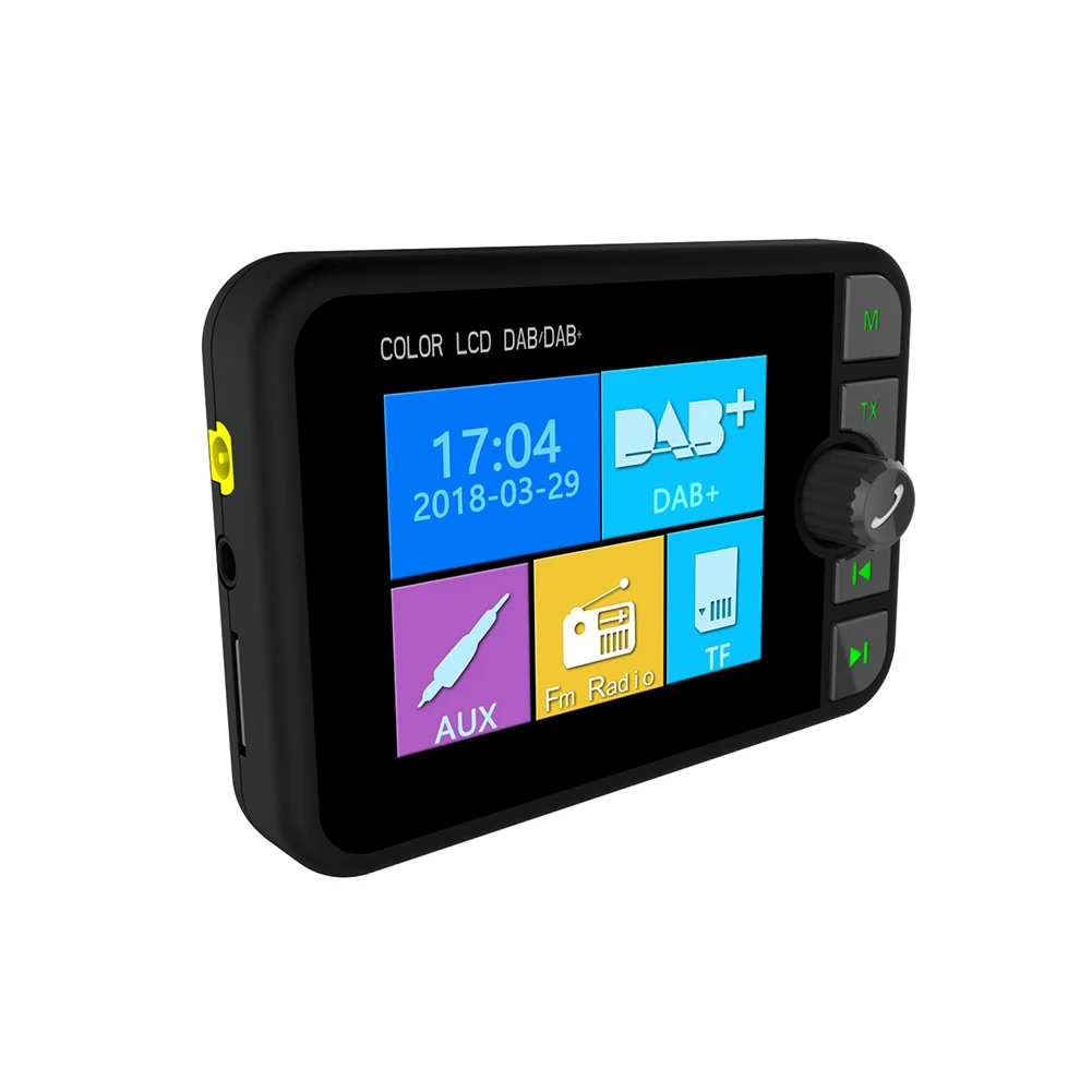 2,4 дюймов Bluetooth FM передатчик Мини DAB радио приемник красочный TFT аудио выход DAB тюнер использовать только в Европе Австралии