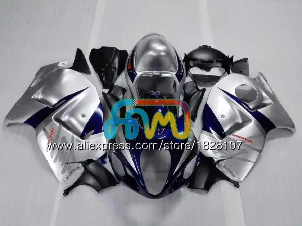 No. 24 Синий Розовый горячее тело для SUZUKI Hayabusa GSXR 1300 GSXR1300 96 97 98 99 01 48BS. 19 GSXR-1300 1996 1997 1998 1999 2000 2001 обтекатель - Цвет: No. 24