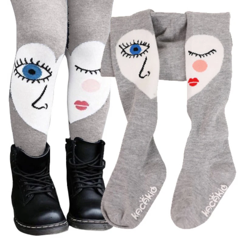 Hilittlekids/длинные колготки для новорожденных девочек с рисунком; колготки для маленьких девочек
