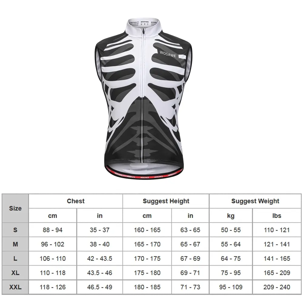 Wosawe, жилет для велоспорта без рукавов, джерси, одежда для велоспорта, для упражнений, дышащий, MTB, для езды на велосипеде, топ, спортивная куртка для мужчин и женщин