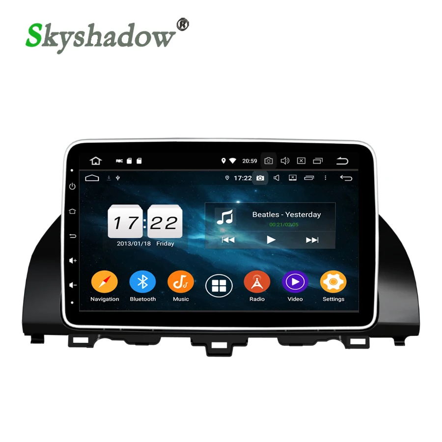 DSP Android 9 0 4 ГБ 32 Восьмиядерный ips автомобильный dvd плеер gps карта RDS радио wifi Bluetooth 2