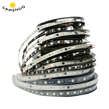 

DC12V 5M WS2811 LED pixel strip light Rgb Full color 5050 Led strip ribbon flexible Addressable Digital LED tape 1 Ic Control 3