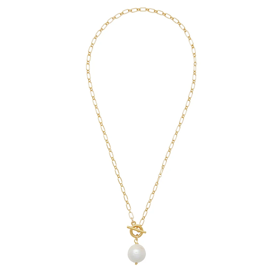 necklace Ожерелье colgantes killsta с большой Т-образной подвеской, готическое женское ювелирное массивное ожерелье на цепочке collane donna - Окраска металла: necklace