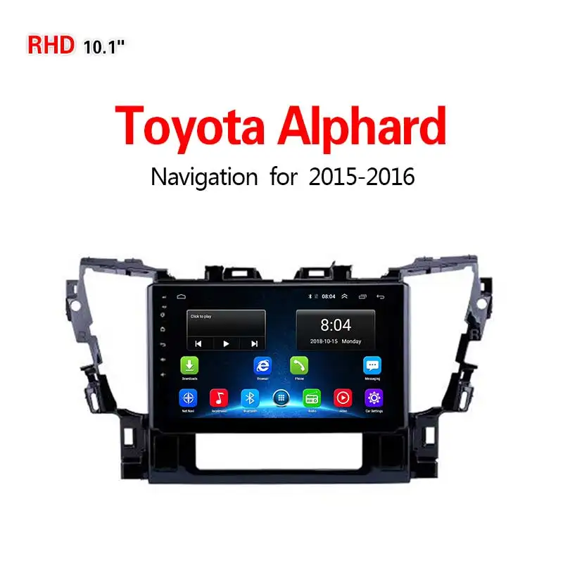 4G2G32G Lionet gps навигация для автомобиля Toyota Alphard- 10,1 дюймов RT1065Y - Размер экрана, дюймов: 4G2G32G