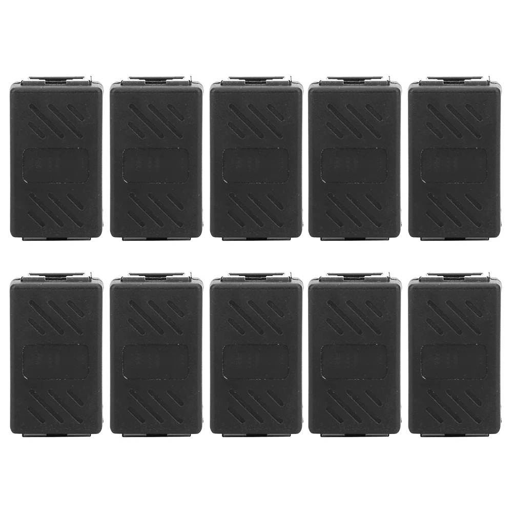 

10PCs Network Cable Wire Connector Shield RJ45 Double-Way Adapter for 8P8C Computer Broadband
