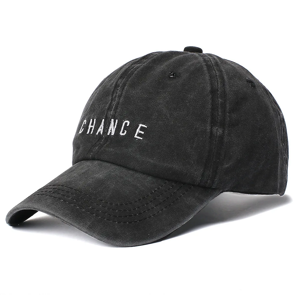 Черный baseball cap men's new Korean version embroidered alphabet cap women's leisure sunshade duck tongue cap Korean version tide - Цвет: Черный