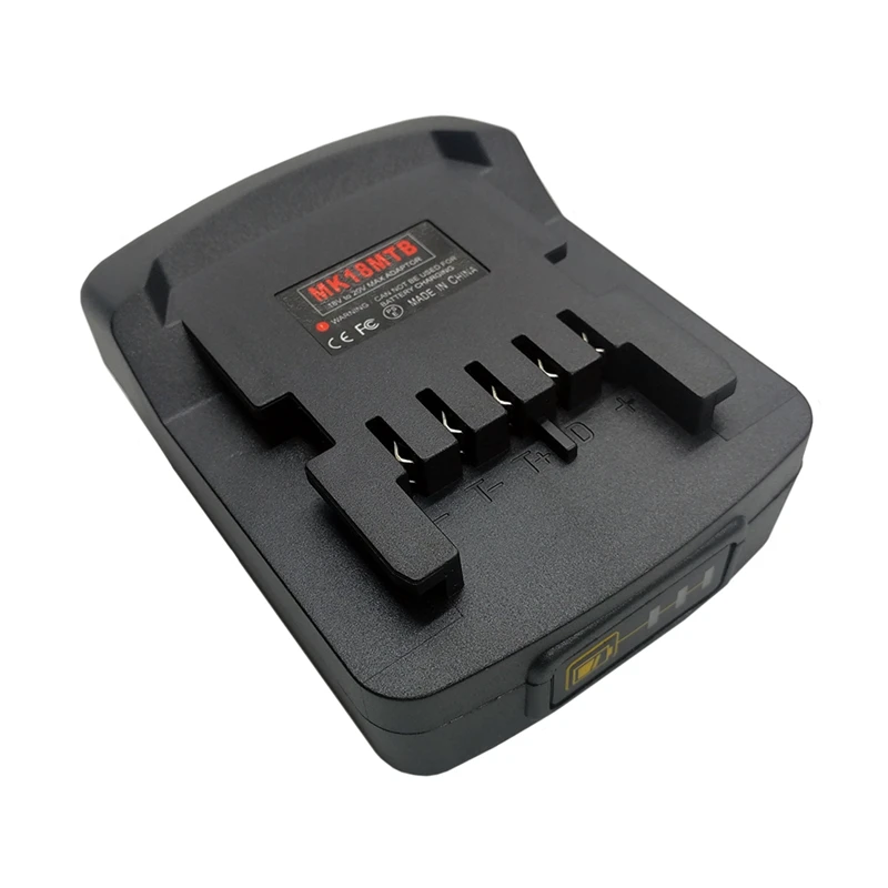 MK18MTB 배터리 컨버터 어댑터, 마키타 18V 리튬 이온 배터리, 메타보 18V 전동 공구 리튬 배터리로 변환