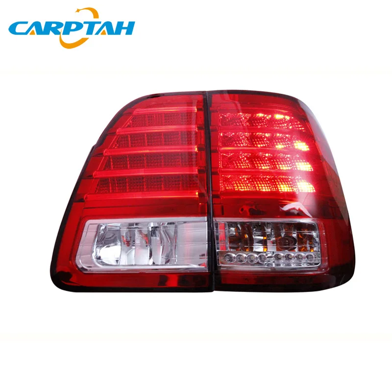 US $290.00 Car LED Tail Lights For Toyota Land Cruiser 100 FJ100 LC100 1998 1999 2006 2007 Rear Fog Lamp Turn Signal Reverse Brake Light