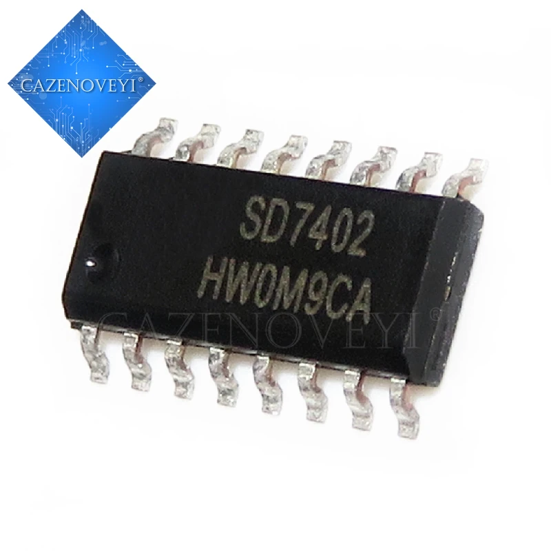 1 шт./лот SD7402 = HD0802A SOP-16 в наличии | Электронные компоненты и принадлежности