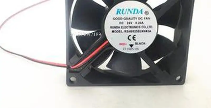 Для RUNDA farce valley RSH8025B24N45A 24 В 0,20 A тихий обратный ток 2 линии Охлаждающие вентиляторы