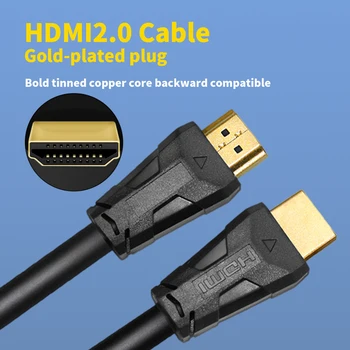 

HDMI 2.0 cable adapter for ps4 apple tv box projector computer multimedia 3m 2m 5m 10m connector 2.0 HDMI cable extension