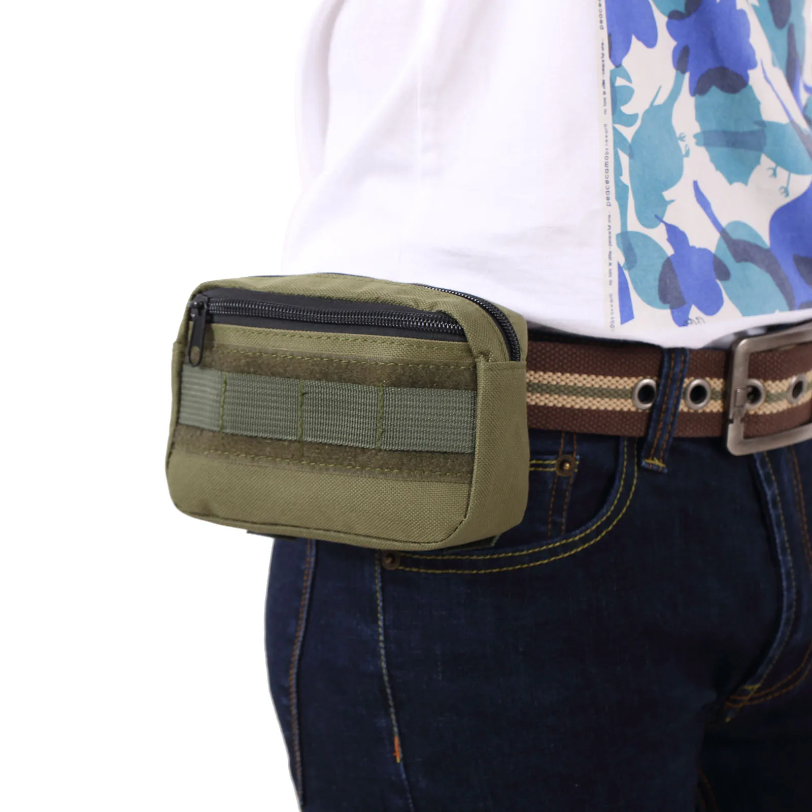 Tactical Pocket Organizer Military Belt Pouch EDC Pouch Hunting Pack Tool Kits Bag Small Army Utility Field Sundries Pouch