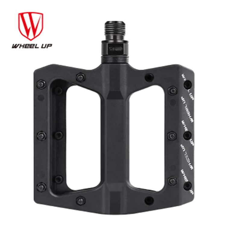 

Widen Anti-skid Bearings Nylon Mountain Bike Pedals Black Bicycle Pedals Road MTB Nylon Fiber Cycling Pedal BMX Bike Parts