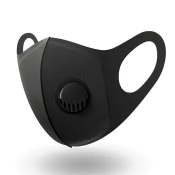 

Breath Valve Pm2.5 Mouth Mask Single Layer/ Double Layer Anti-Haze Anti-Dust Anti Pollution Mask For Man And Woman 1 Piece
