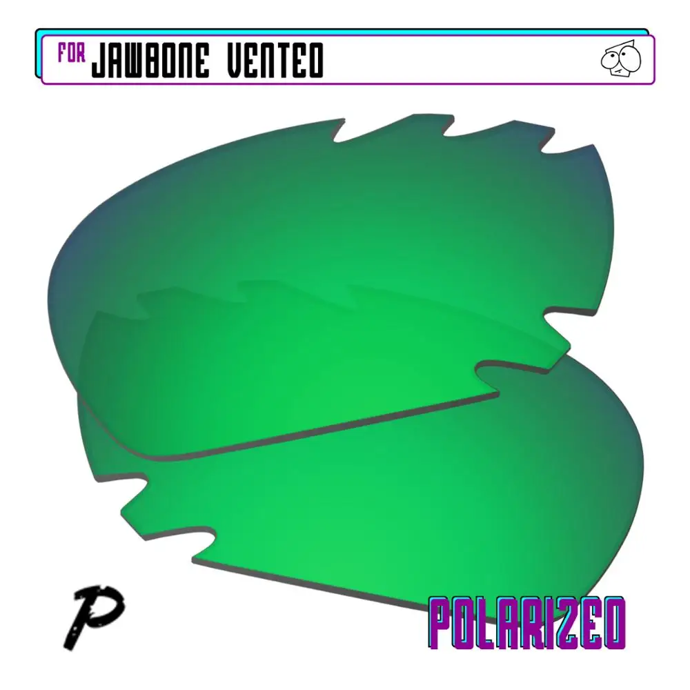 Ezreplace Polarizzati Lenti Di Ricambio Per-Oakley Jawbone Vented Occhiali Da Sole-Verde P