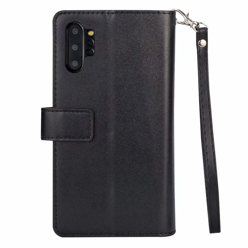 Кожаный бумажник на молнии сумка чехол для samsung Galaxy Note 10 S10 S8 S9 Plus Note 9 8 S6 S7 край A10 A20 A30 A50 A70 A90 M10 M20 M30