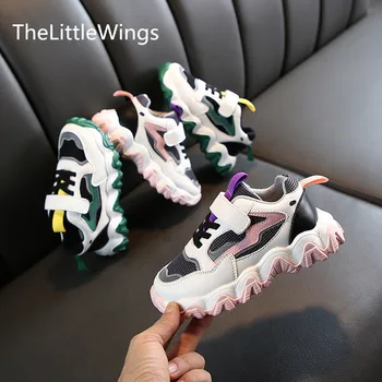

Girls sports shoes autumn 2020 new children's anti slip boys breathable fashion shoes 4-15 years old Super soft and comfortable