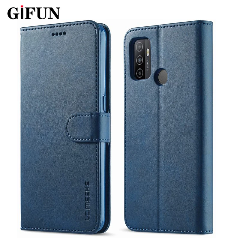 Cover Cases For OPPO A53 A32 A33 2020 Case Leather Magnetic Wallet Cover For OPPO A53s 2020 Phone Cases Cover With Card Holder phone cover oppo