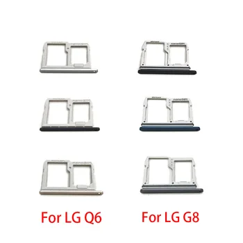 

SIM Card Tray Slot Holder + Micro SD Memory Sim Holder Adapter For LG G8 Q6 V40 V50