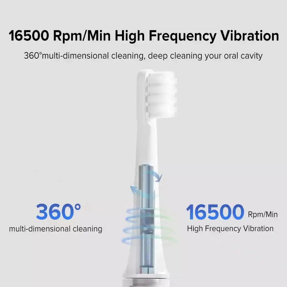Зубная щетка Xiaomi Mijia T100 звуковая электрическая автоматическая ультразвуковая