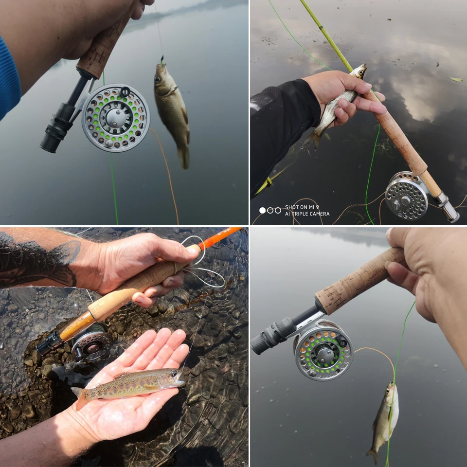 Классическая алюминиевая катушка для ловли форели Maximumcatch MAXCATCH 2/3/4WT|Рыболовные