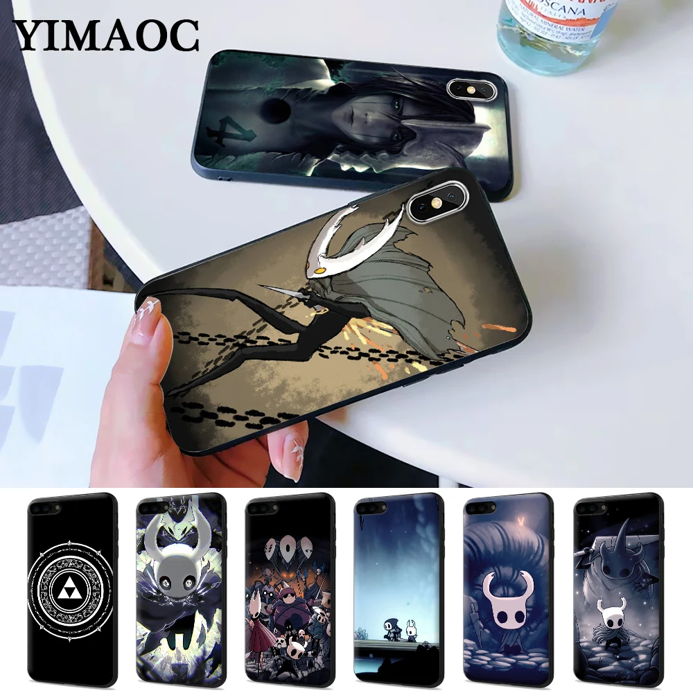 

Hollow Knight Fan Art Silicone Case for iPhone 5 5S 6 6S Plus 7 8 X XS Max XR