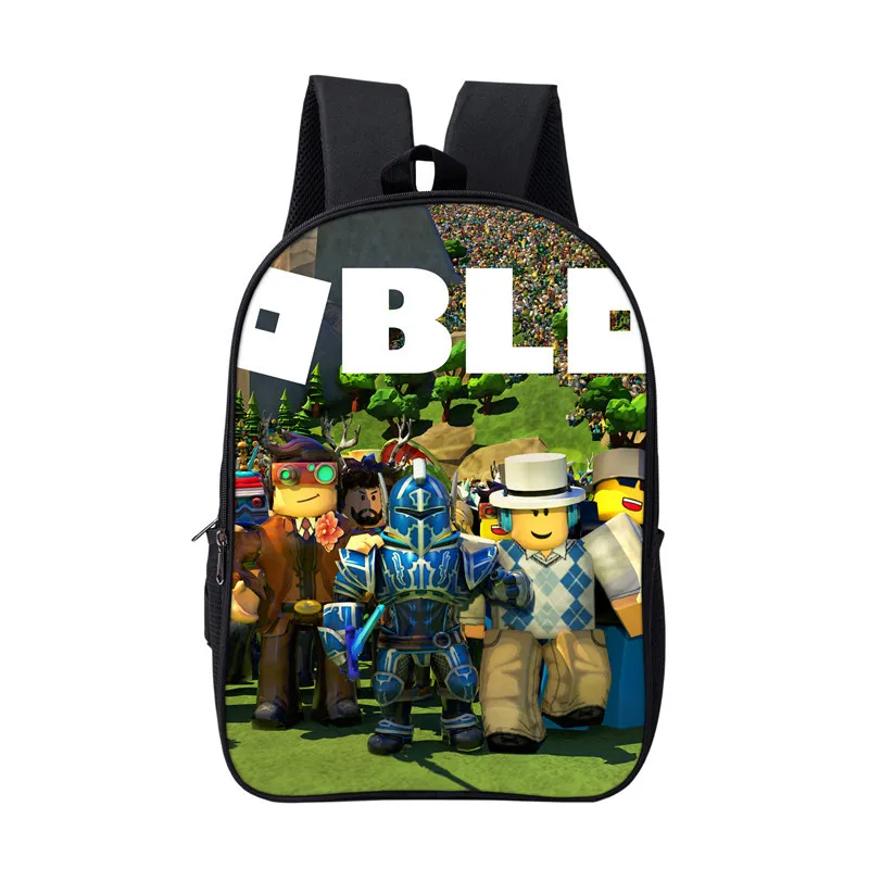 

Virtual World Roblox Backpack Game Related Products Primary School STUDENT'S Double Layer School Bag AliExpress Wish Hot Sales K