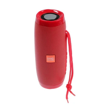 

Portable speaker Enigma SK1012R, microSD / USB / FM, Bluetooth 5.0, 2x5 W, 1200 mAh, red 5359064