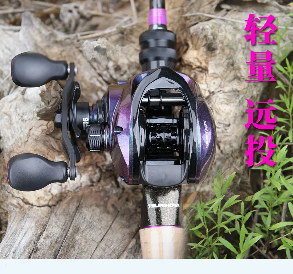 TSURINOYA катушка для приманки SPIRIT FOX-150, вес 189 г, тянущаяся 6 кг, Ультралегкая длинная катушка для ловли рыбы, универсальная катушка для ловли басов