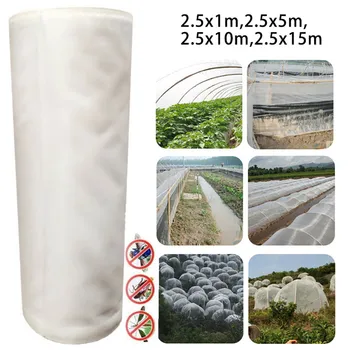 

1/5/10/15m Garden Insect Netting Veg Mesh Orchard Crop Net Plants Protect Cover Vegetable Nursery Insect Netting Sun Protection