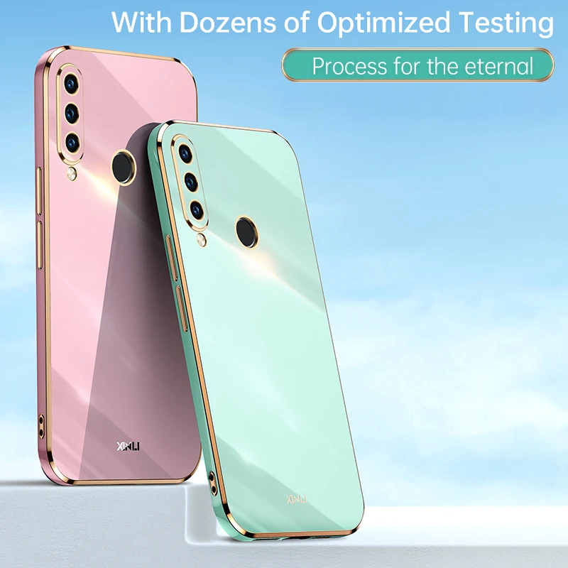 Square Plating Back Cover Case for Huawei P30 Lite Nova 4E Honor 20 S Russia Soft Silicone Mobile Phone Funda P 30 Honor20 20S