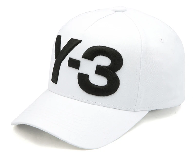 Y-3 папа шляпа вышитый логотип хип хоп Солнцезащитная шляпа для мужчин женщин Гольф письмо бейсболка Регулируемый ремень шляпы Y3 casquette