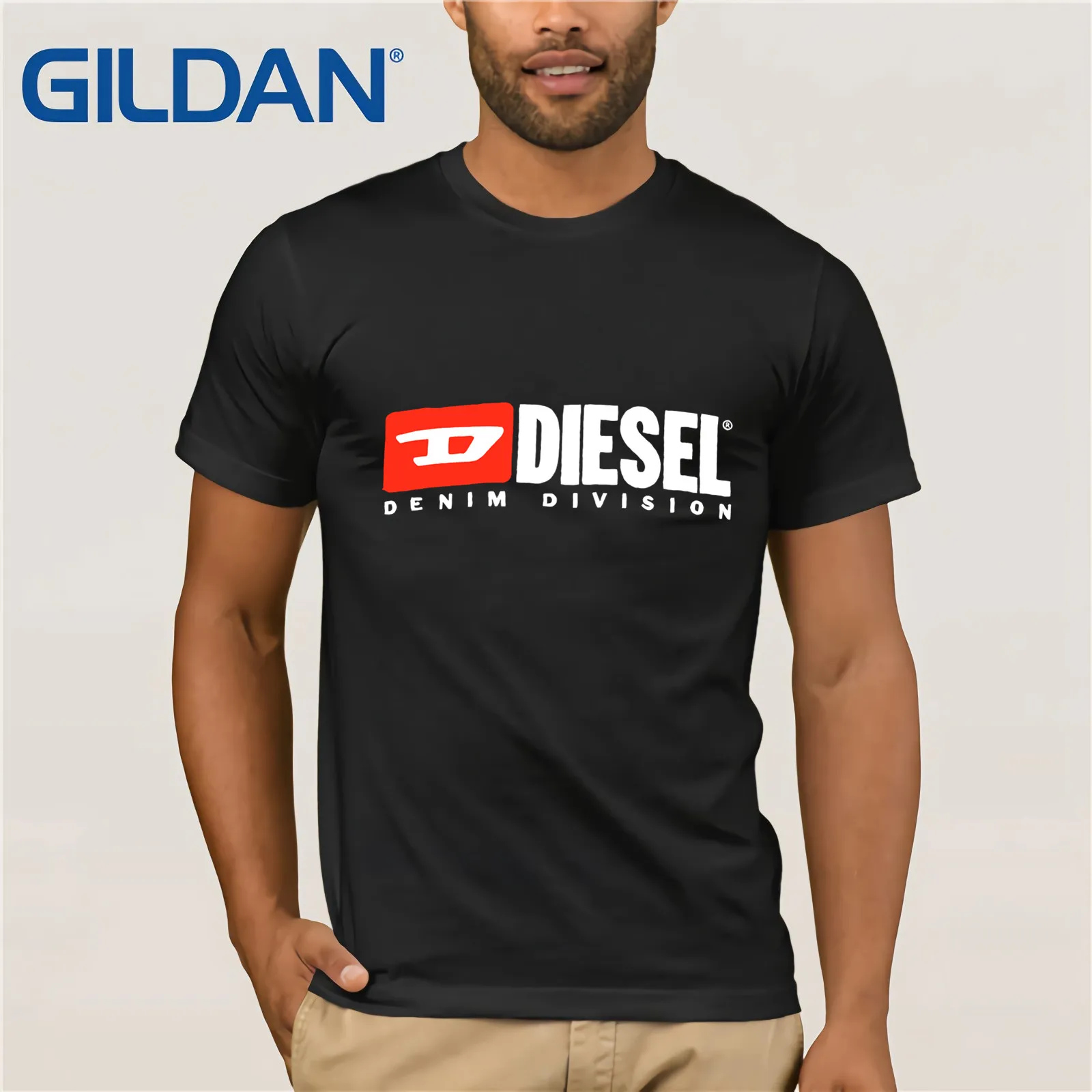 

Mens Red T-Just Division T Shirt Clothes Popular T-Shirt Crewneck 100% Cotton Tees Casual Short Sleeve Top for Men Tops