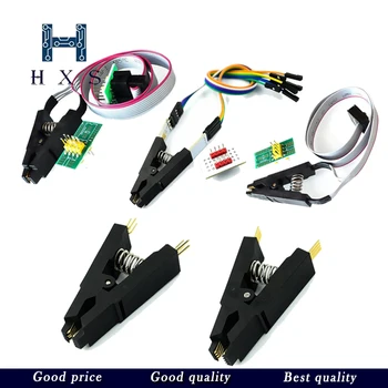 

Programmer Test clip SOP8 Eight-pin BIOS clip Wide and narrow body 8-pin universal clip Adapter clip IC Socket Burning chip clip