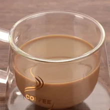 Hifuar теплоизоляция офисные кружки двойная стеклянная кружка для кофе кружка с двойной стенкой кофейная чашка стол питьевое молоко чашка