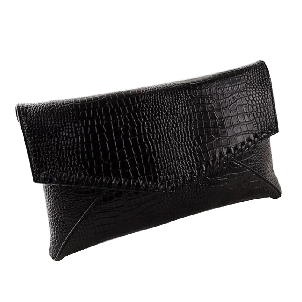 

Purse Handbag Envelope Crocodile Simple Clutch Crossbody Evening Shoulder