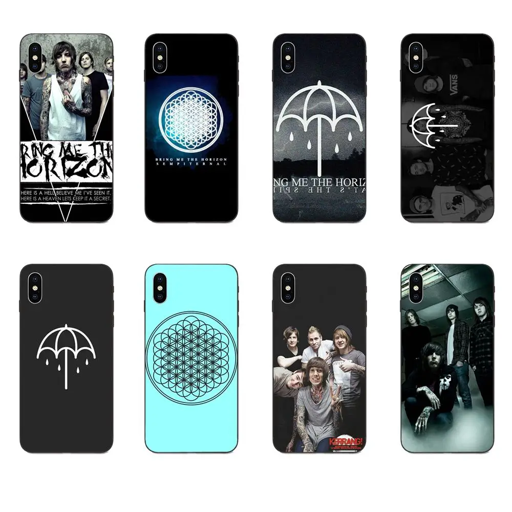 Мягкие чехлы Капа для Galaxy A3 A5 A6 A6s A7 A8 A9 A10 A20E A30 A40 A50 A60 A70 A80 A90 плюс 2018 Bring Me To The Horizon |