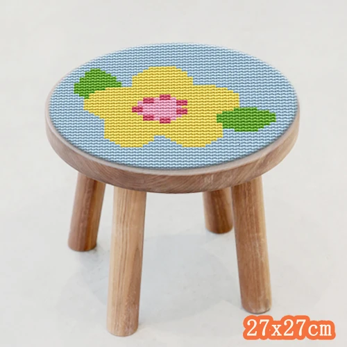 Защелка для самостоятельной сборки комплект крючков Almofadas Klink Haak Kleed Bloemen Подушка с пуговицей животные рукоделие коврик Klink Haak Kussen Bloem Knooppakket