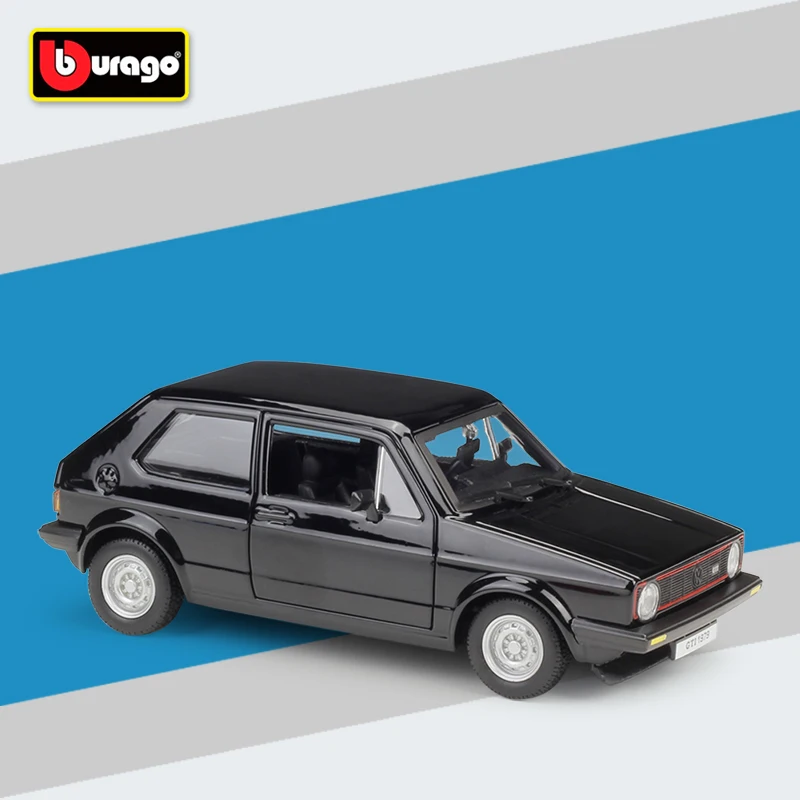 Модель гоночного автомобиля BbURAGO из металлического сплава Glof GTI MK1 1:24 1979 модель