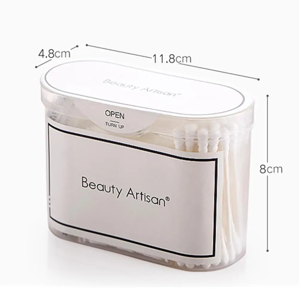 Yiwa 3 in 1 Portable Travel Cosmetic Tool Compressed Towel+ Cotton Swab+Make Up Cotton