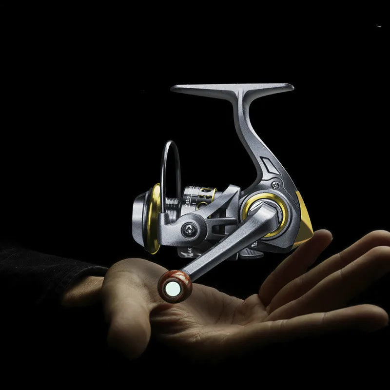 

2020 New Metal Wire Cup 5.2: 1 Spinning Reel Rotary Carp Fishing Tool Mini Spinning Wheel Without Clearance Fishing Reel