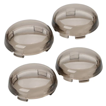 

Smoked Turn Signal Lens Covers Lenses For -Davidson Pack Of 4