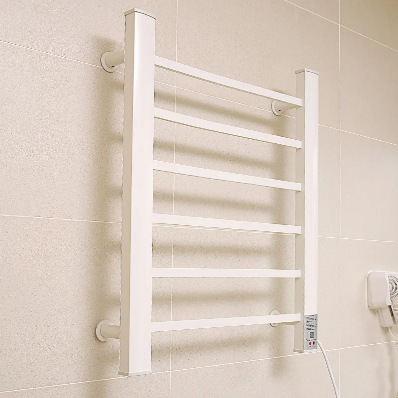 

Electric Towel Rack Household Bathroom Bathroom Racks Time Electric Heating Towel Bath Towel Dryer Bathroom Towel Rack