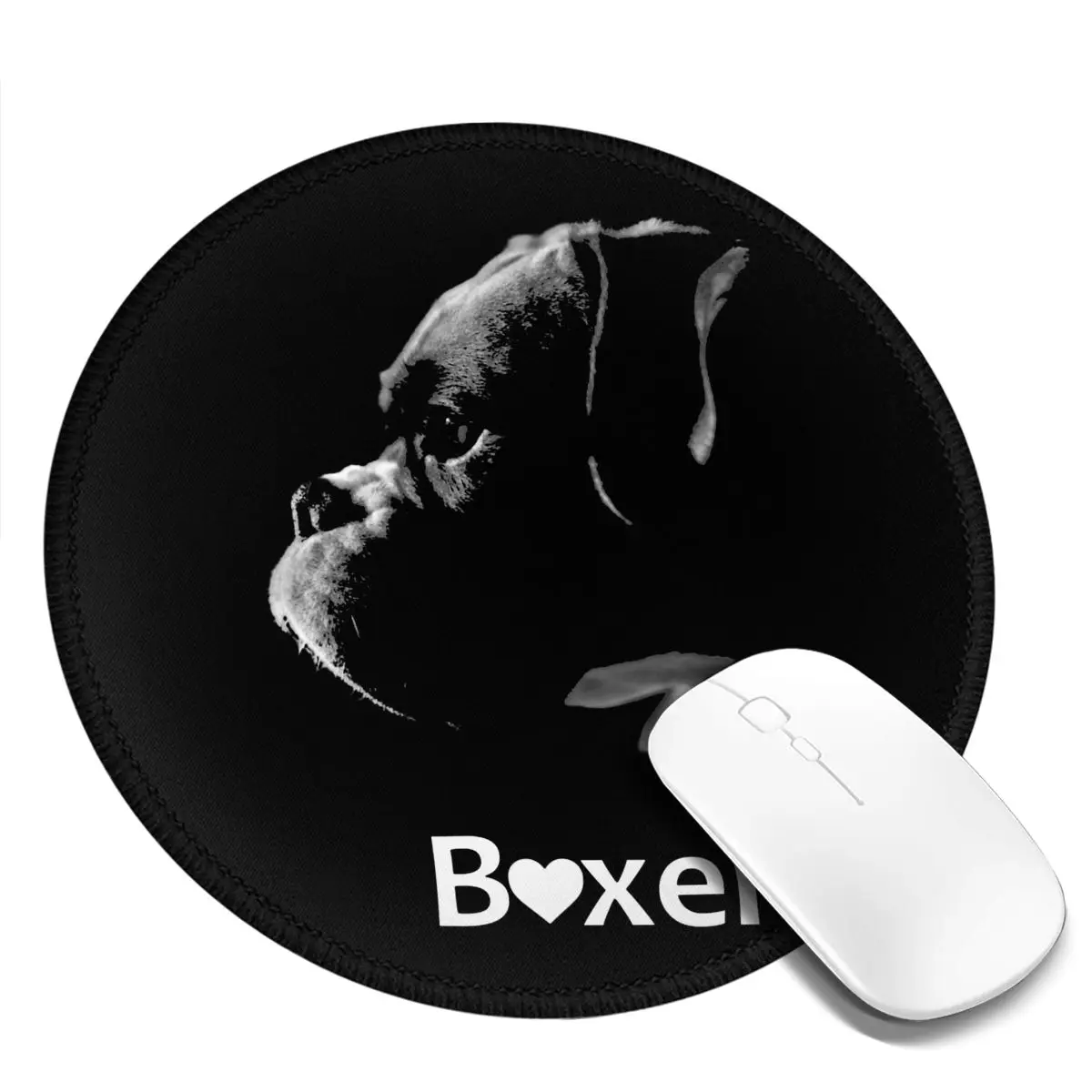 Boxer Dog Mouse Pad Boxer Love Best Rubber Mousepad Armrest Original