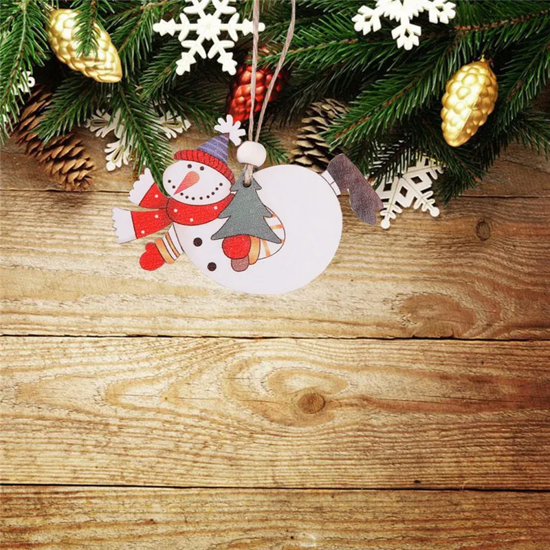 2pcs 8cmX5cm B 25 шт. Рождественский календарь 1-25 деревянный Рождественский Адвент-календарь подарочные бирки цифры домашние вечерние рождественские украшения Адвент-календарь - Цвет: 2pcs 8cmX5cm B