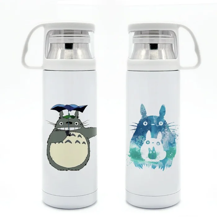 Термос OUSSIRRO из нержавеющей стали 350/500 мл|thermo cup|stainless steel thermos cupthermos totoro |